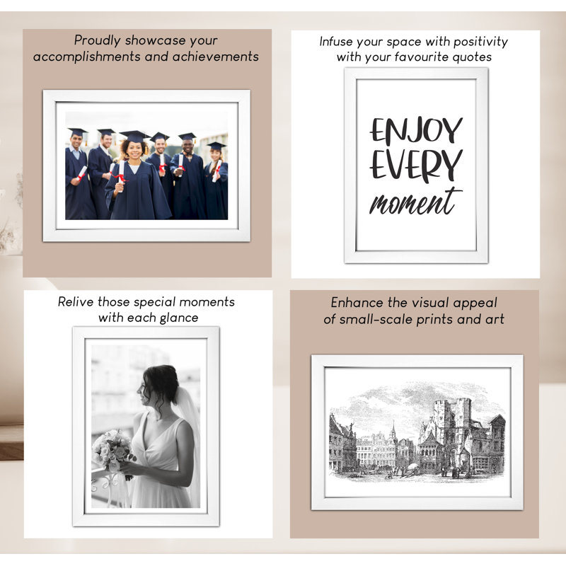 Picture Frame - Set of 12, White
