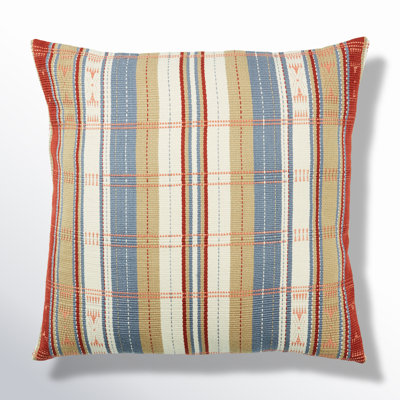 Sereia Striped Cotton Throw Pillow