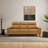 Rahim 78.7" Wide Mid Century Modern Leather Incliner Sofa with Adjustable Footrest-503603649