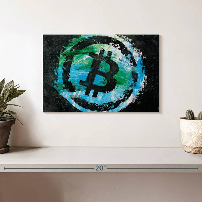 Logo Kerner Bitcoin X, H 8 po x l 12 po