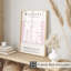 «Henri Matisse» abstrait, reproduction botanique rose tendre Mid-Century-652928616