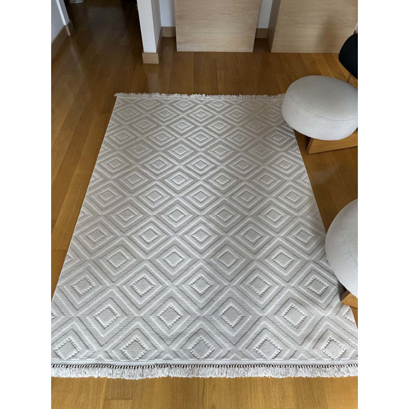 Tapis rectangulaire recto avec envers antidérapant, Rectangle 2 pi 7 po x 4 pi 11 po