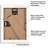 Americanflat Gallery-Style Deep Moulding Picture Frame with Mat to Secure Artwork, Prints, and Photos-100639255