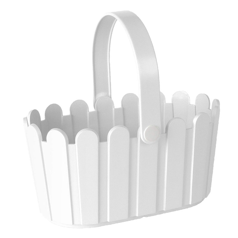 Planter, White