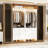 4ft Closet System with Wooden Drawers-1418716319