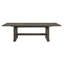 Table de salle à manger extensible Classic 9 pièces avec 2 fauteuils et 6 chaises d'appoint Driftwood-2140123638