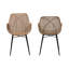 Aleksi 43.69cm H Slat Back Side Chair