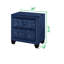 Table de chevet Annemieke-1242544398
