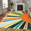 Mignon tapis lavable à la machine Sunburst-2073207435