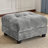 With 93-Inch 3+1 And , 4 - Position Adjustable , 350Lb Weight Limit For Every Seat, Gray Chenille, 3 Stylish Throw Pillows, 84.34-Inch Depth , Angles Personal Comfort Preferences, Support Each Soft