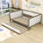 Delka Full Size Upholstered Daybed with Twin Trundle