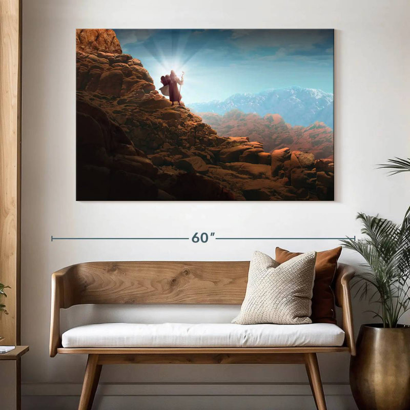 Adella Moses And The Commandments, 34" H x 51" W
