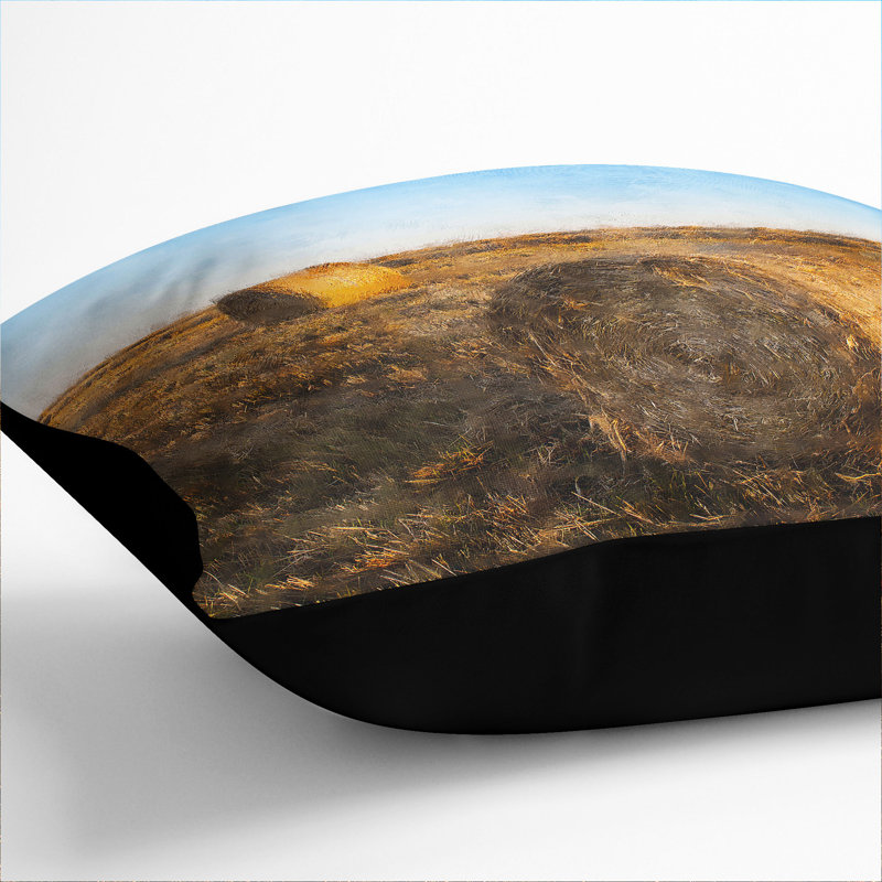 Square Cushion, Black, 40cm H x 40cm W x 15cm D