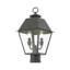 Tête de lanterne câblée à 2 lumières H 17,5 po Houlihan-47203995