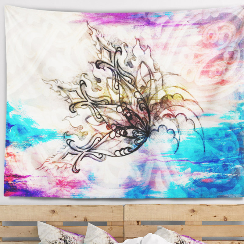 Polyester Tapestry, 50" H x 60" W