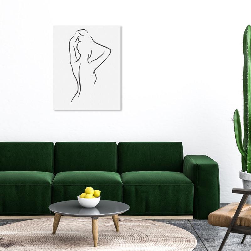 Ingerson Figurative Woman VI by Wynwood Studio - Wrapped Canvas Print, 30" W x 36" H x 0.8" D