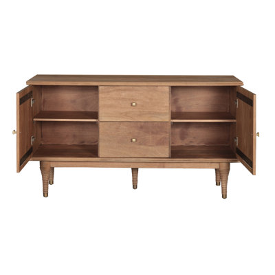 Provence 55" Sideboard in Natural Brown