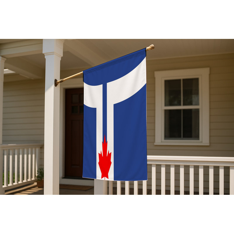 Drapeau de la ville de Toronto — Drapeau extérieur, H 24 po x l 36 po