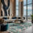 Machine Washable Gray Area Rug-287374931