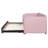 Twin Size Velvet Upholstered Daybed with Pop Up Trundle-1290796904