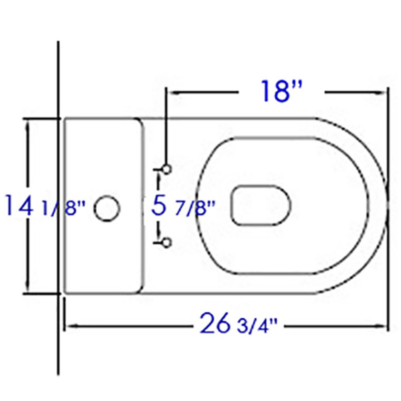 Elongated Toilet Seat