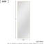 Miroir de plancher pleine longueur en verre - Basics by Wayfair ™-305173327-366881242