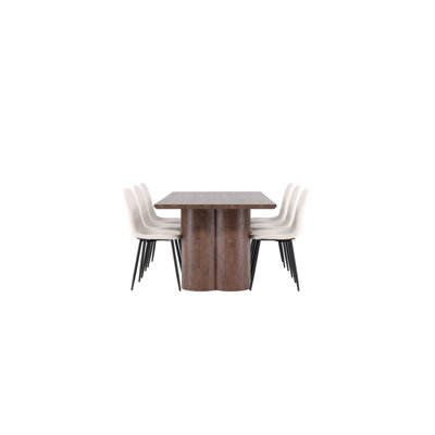 Niloofar 6 - Person Dining Set