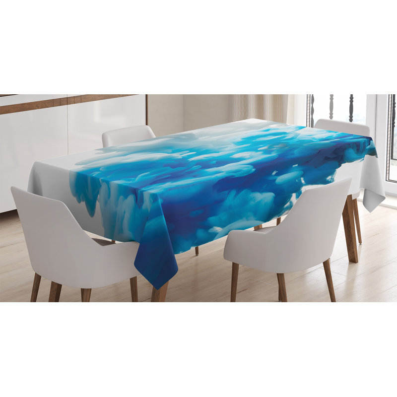 Abstract Tablecloth, 84" L x 60" W