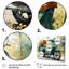 «Green Scooter», impression sur toile-32587006-32587007