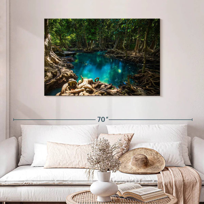 Alvord Tha Pom Lagoon, 30" H x 45" W