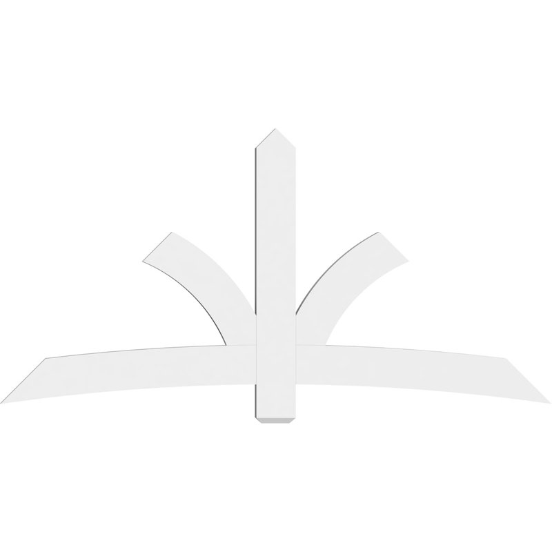 Support pour pignon Davenport, H 42 po x l 84 po (pas: 12/12), P 2 po x F 6 po, PVC