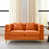 Tissu orange est en rupture de stock