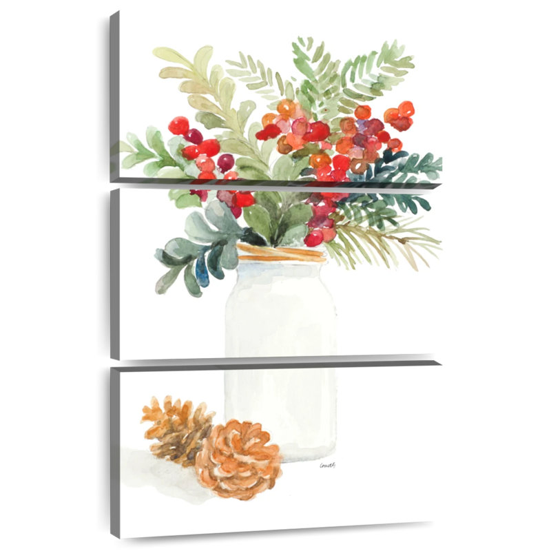 Pot Mason Harnek pour Noël I, H 32 po x l 20 po