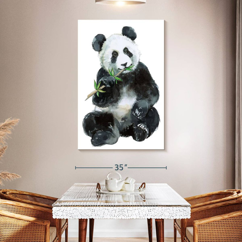 Adorable bébé panda Brampt, H 51 po x l 34 po