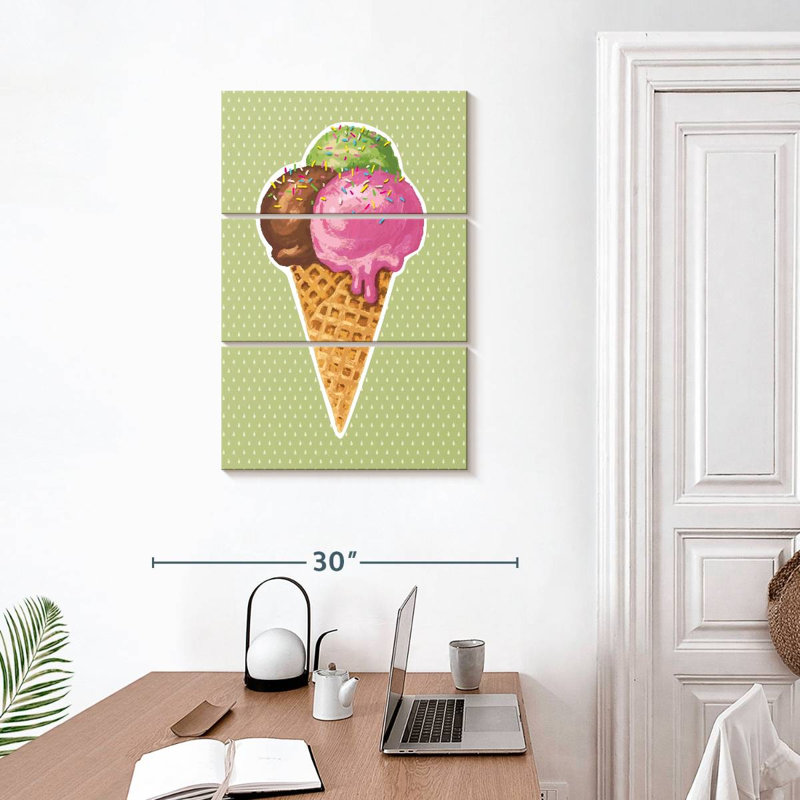 Yarlin Yummy Ice Cream, H 32 po x l 20 po