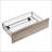 Full Size Metal Platform Bed Frame With Upholstery Storage Function