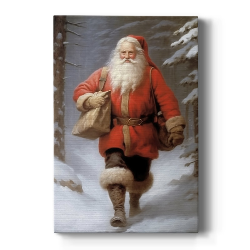 Dawn of Fireside Midwinter-Premium, toile tendue avec châssis, H 27 po x l 18 po