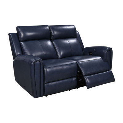 Iqraa Upholstered 61'' Power Reclining Loveseat