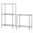 Alves 59" H x 21.25" W x 11.42" D 5 Layer Wire Shelving Unit-1919309511