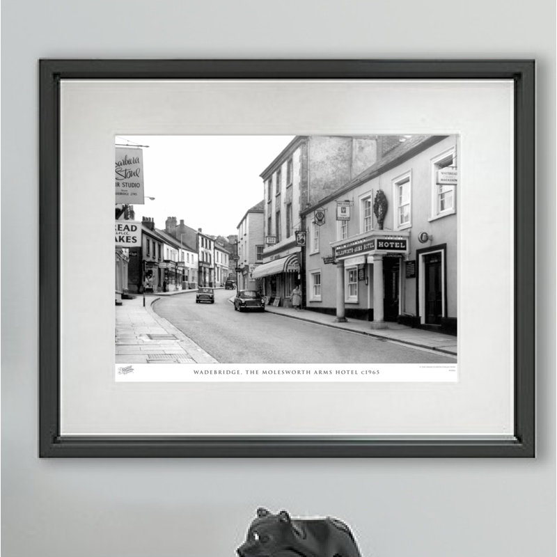 Wadebridge, The Molesworth Arms Hotel C1965 by Francis Frith - Single Picture Frame Print, 28cm H x 36cm W x 2.3cm D