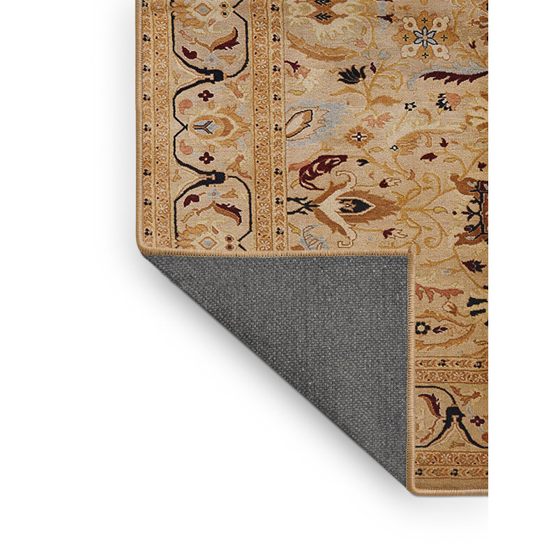 Tapis oriental brun / beige Halsey, Rectangle 4 pi x 6 pi