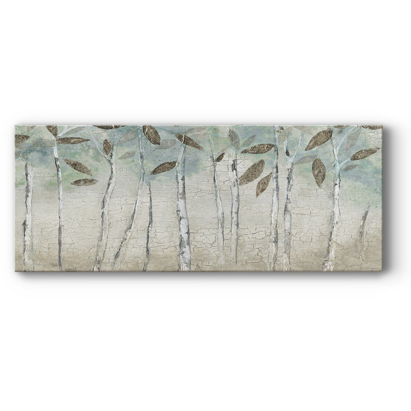" Rain Soft Woods ", 24" H x 60" W x 1.5" D