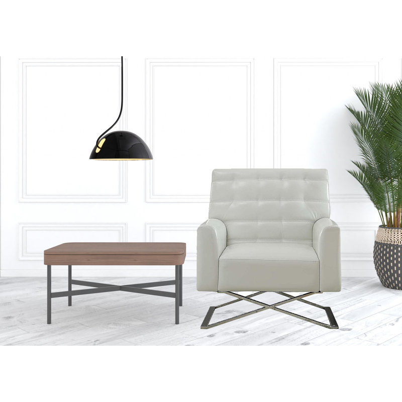 Fauteuil club en polyester Byrdo
