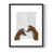 Black Single Picture Framed