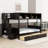 Leda Twin over Full Futon Bunk Bed with Bookcase by Runforrest-748128746