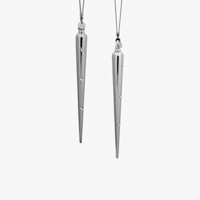 Ornement en forme de fêtes glaçon diamante