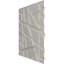 Panneau mural 3D décoratif Evergreen EnduraWall l 19 5/8 po x H 19 5/8 po, brume champagne métallique universelle (couvre 2,67 pieds carrés)-123538601