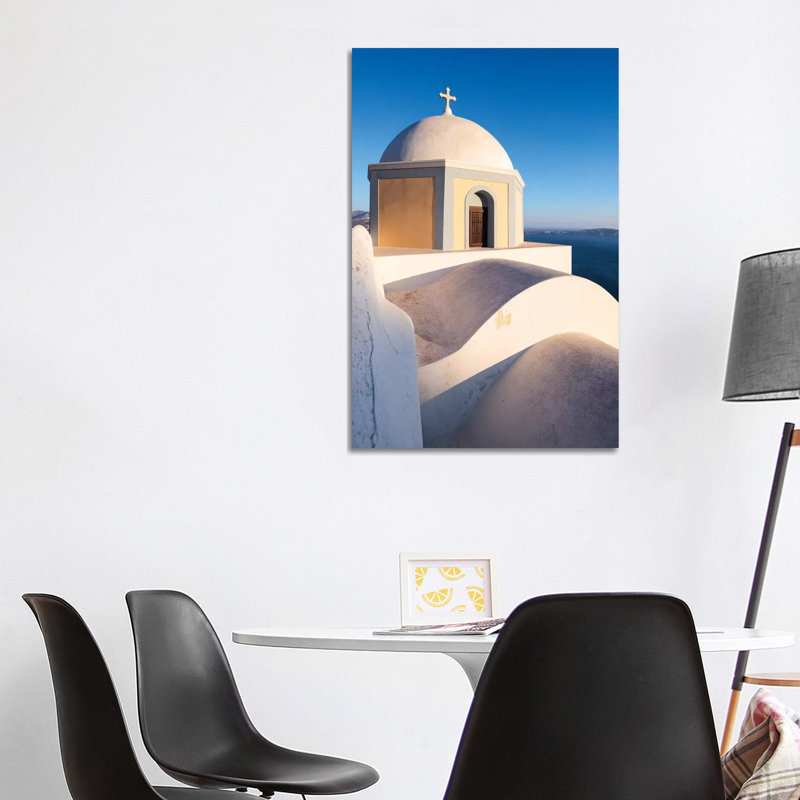 Santorini Icon by Matteo Colombo - Wrapped Canvas Print, 101.6 cm H x 66.04 cm W x 3.175 cm D