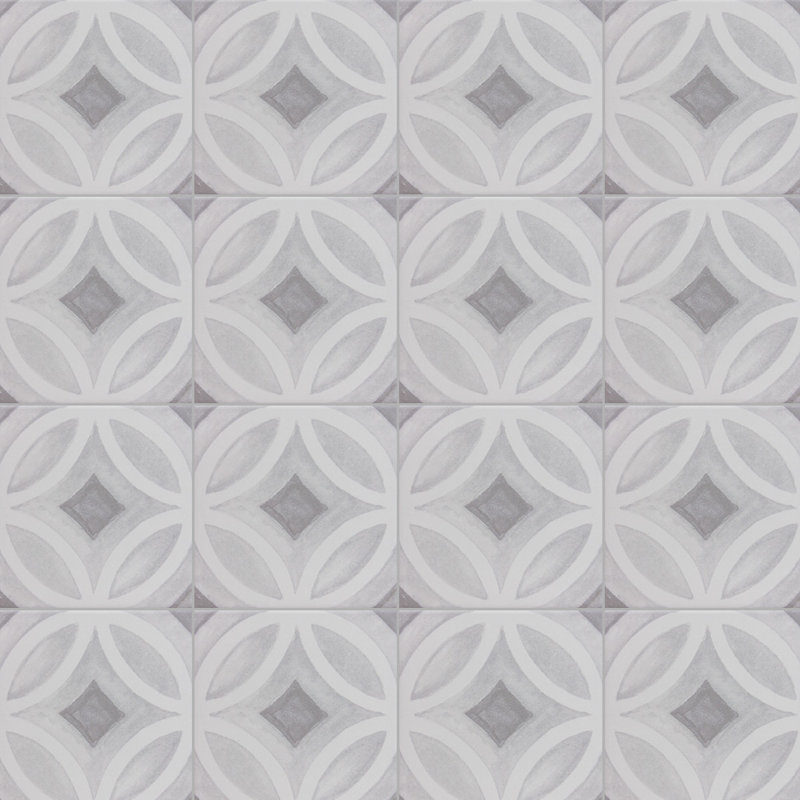 Santorini Memory 6X6 Pattern 01, Gray