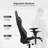 BestOffice Adjustable Reclining Faux Leather Swiveling PC & Racing Game Chair-1240755422